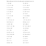 14 Factoring Polynomials Worksheets Printable Worksheeto