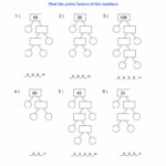 16 Factor Tree Worksheets And Answers Worksheeto