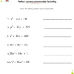 20 Algebra 1 Factoring Worksheet Worksheets Decoomo