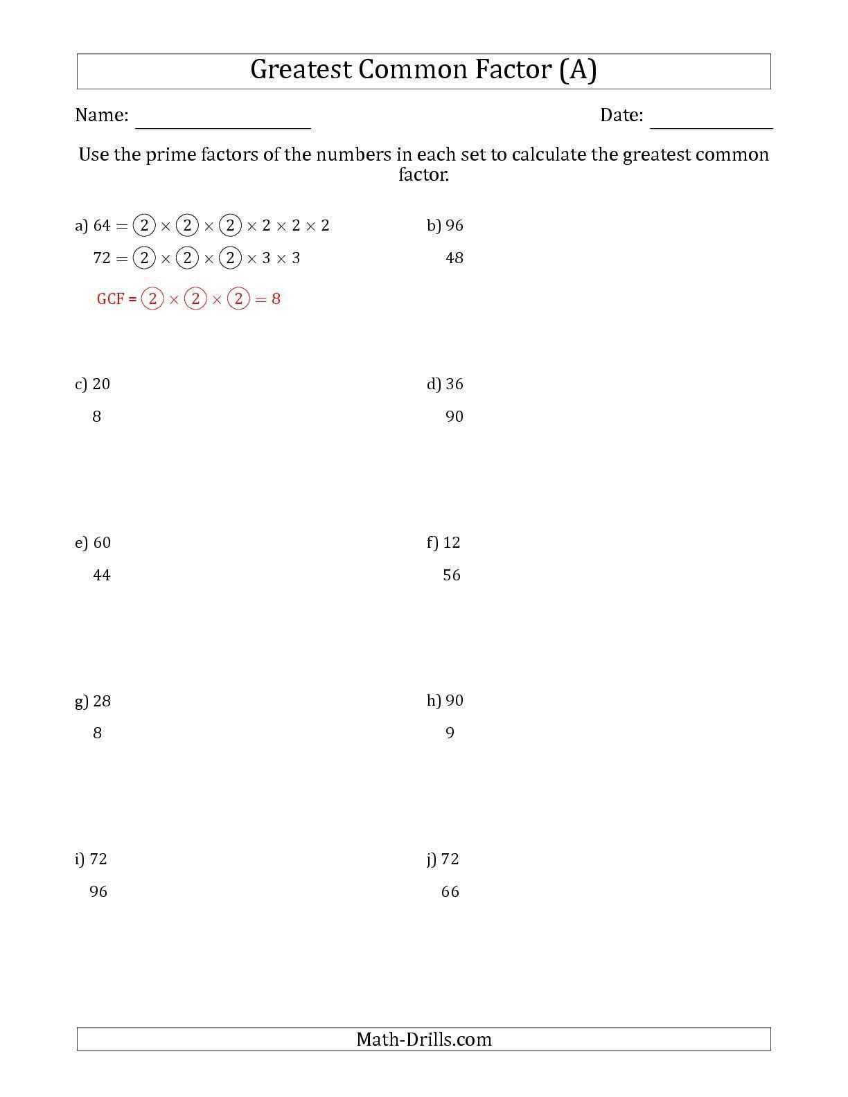 30 Factoring Distributive Property Worksheet Education Template