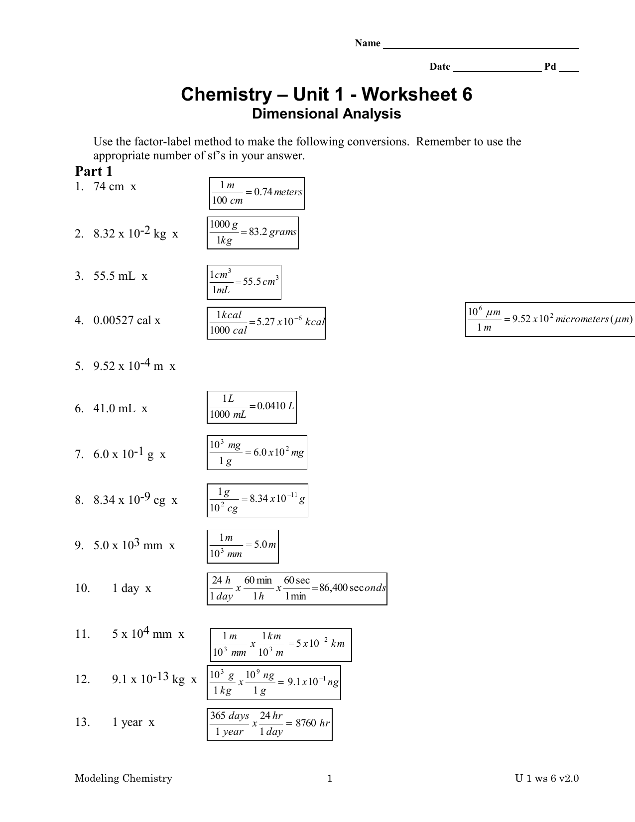 37 Factor Label Method Chemistry Labels Design Ideas 2021