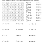 6 4 Factoring Polynomials Worksheet Answers