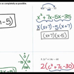 Algebra 1 Factoring Review YouTube