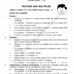 Class 5 Factors And Multiples Worksheets Times Tables Worksheets