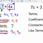Coefficients Constants Terms And Like Terms Vocab Review Video YouTube