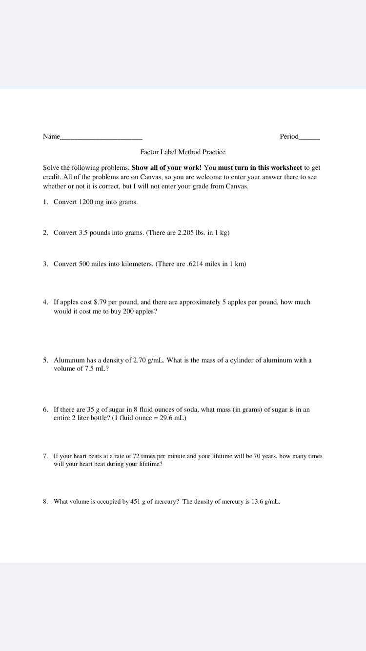 Density Practice Worksheet Answer Key Islero Guide Answer For Assignment