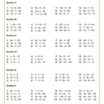 Evaluate The Expression Worksheet Financial Math Worksheets Number