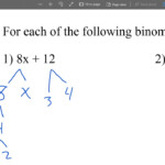 Factoring Binomials 1A 1 YouTube