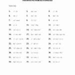 Factoring By Grouping Worksheet Unique Factor By Grouping Worksheet