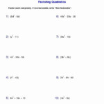 Factoring Linear Expressions Worksheet Fresh Algebra1 Polynomials