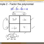 Factoring Polynomials Box Method YouTube