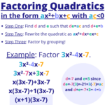 Factoring Quadratic Ax bx c With Ac