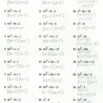 Factoring Trinomials Worksheet Answers Awesome 10 Best Of Factoring