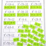 Factoring Worksheets With Answers Pdf OWorksheet