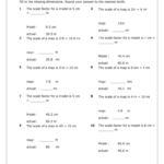 Finding Scale Factor Worksheet