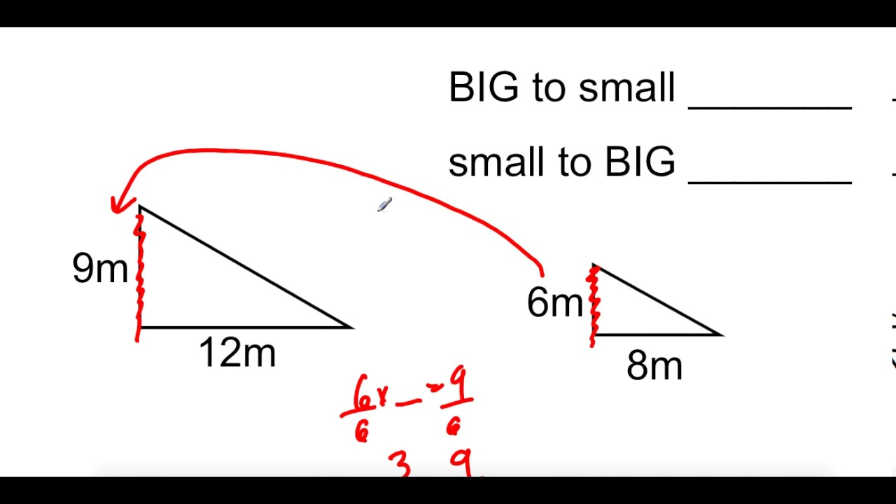 Finding Scale Factor Worksheet