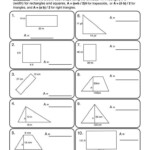 Finding Scale Factor Worksheet Finding The Area Of Shapes Area