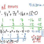 Finding Zeros Of A Fourth Degree Polynomial Math Roots And Zeros