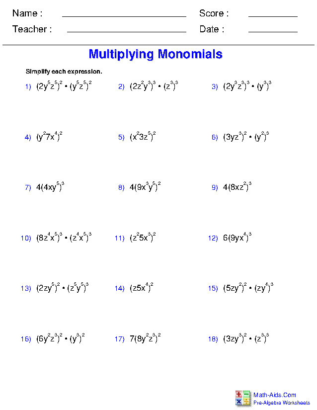 Multiplying Polynomials Multiple Choice Test Doc Jack Cook s 