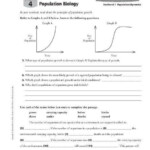 Population Growth Worksheet Answers Population Biology Worksheet For