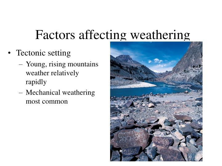 PPT Chapter 7 WEATHERING AND EROSION PowerPoint Presentation ID 314212