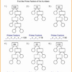 Prime Factor Tree Worksheet