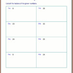 Prime Number Worksheets For Grade 6 Worksheet Resume Template