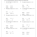 Scale Drawings Worksheet 7th Grade