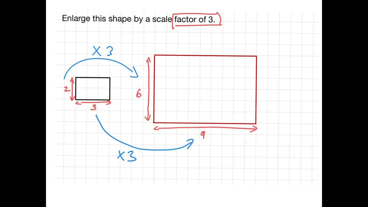 Scale Factor Enlargement KS2 Maths YouTube