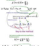 The Best Way To Factor Trinomials Factor Trinomials Quadratics Math
