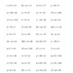 Two Variable Factoring Trinomials Worksheet Zzdase