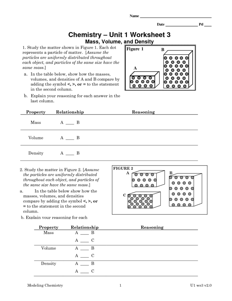 Unit 4 Worksheet 1 Chemistry Kayra Excel