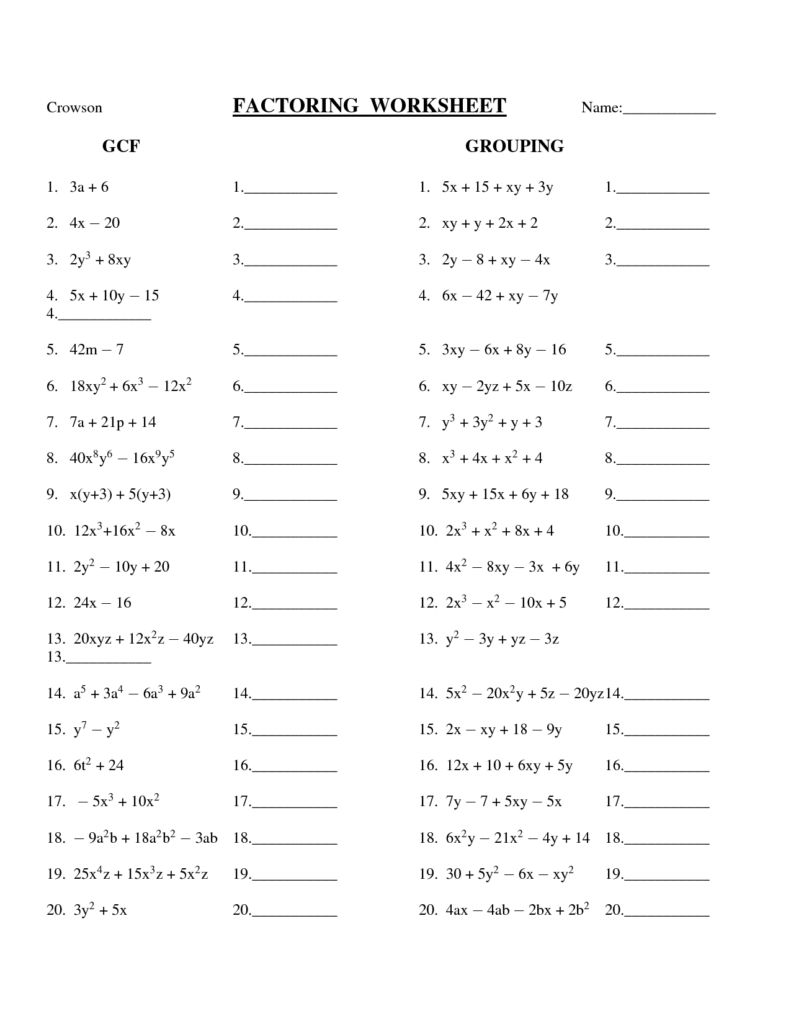 13 Dividing Polynomials Worksheet With Work Worksheeto