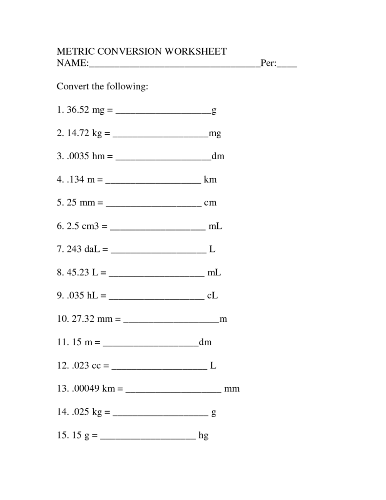 14 Measuring Mass Worksheets Worksheeto