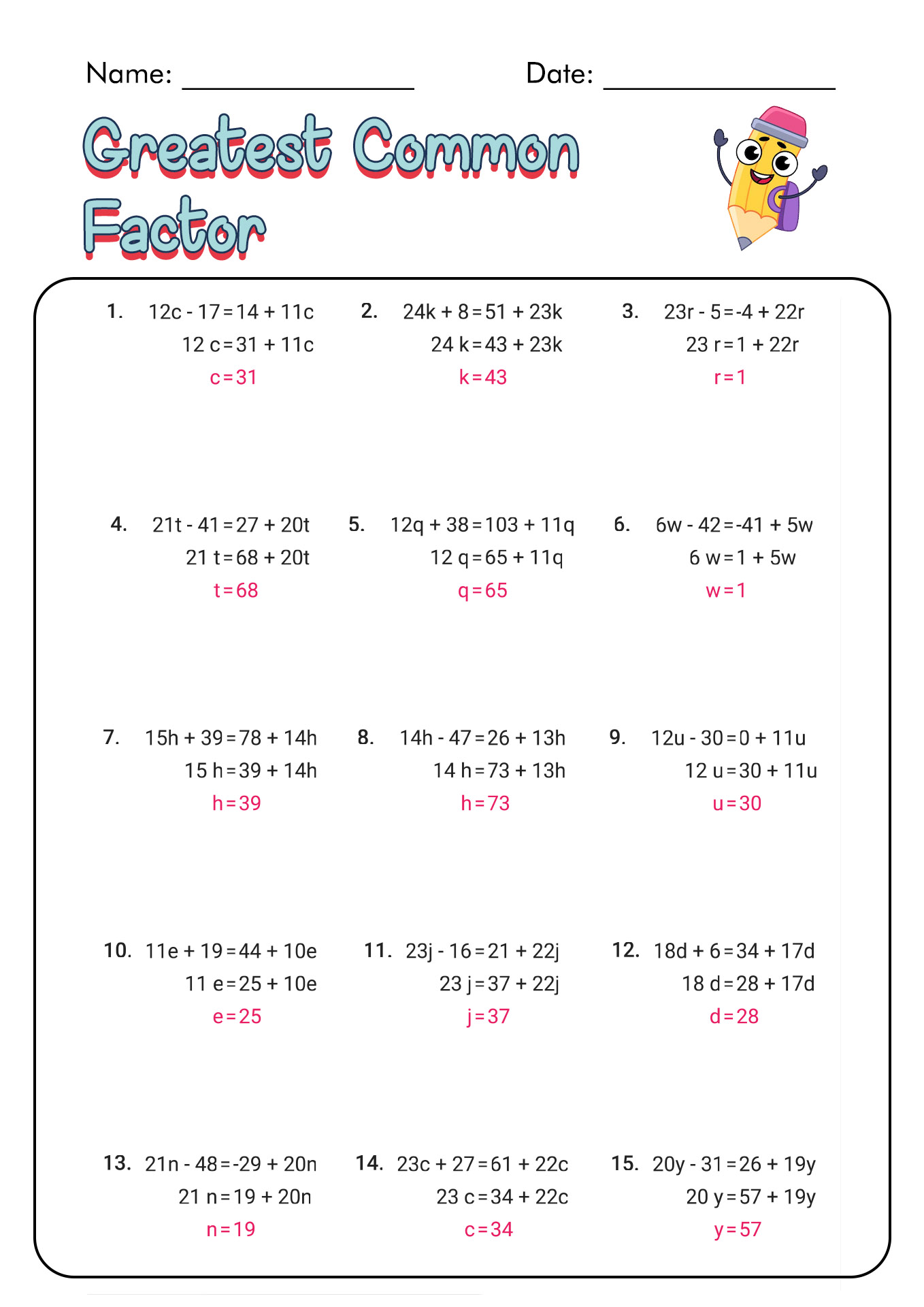 16 Factoring Polynomials Practice Worksheet And Answers Worksheeto