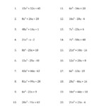 30 Factoring Polynomials Gcf Worksheet Education Template