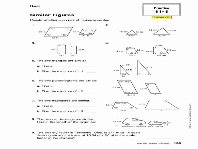 50 Scale Factor Worksheet 7th Grade Chessmuseum Template Library 