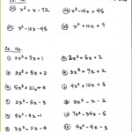 7th Grade Factoring Algebraic Expressions Worksheet Worksheet Resume