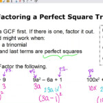 Algebra Factoring Special Cases YouTube