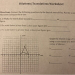 Dilation Math Worksheets With Answers Worksheets Master