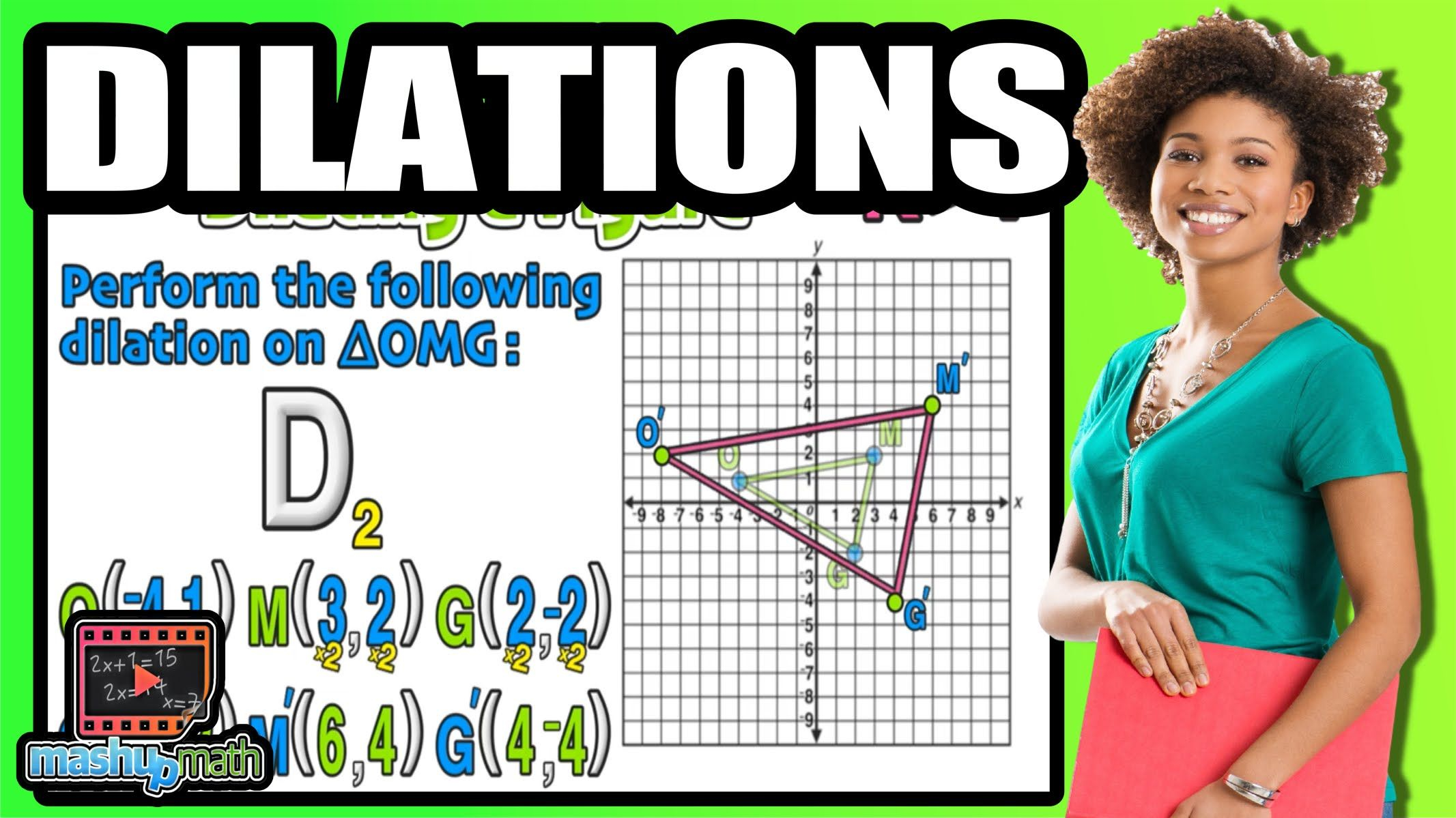 Dilations And Scale Factors Independent Practice Worksheet Answers 