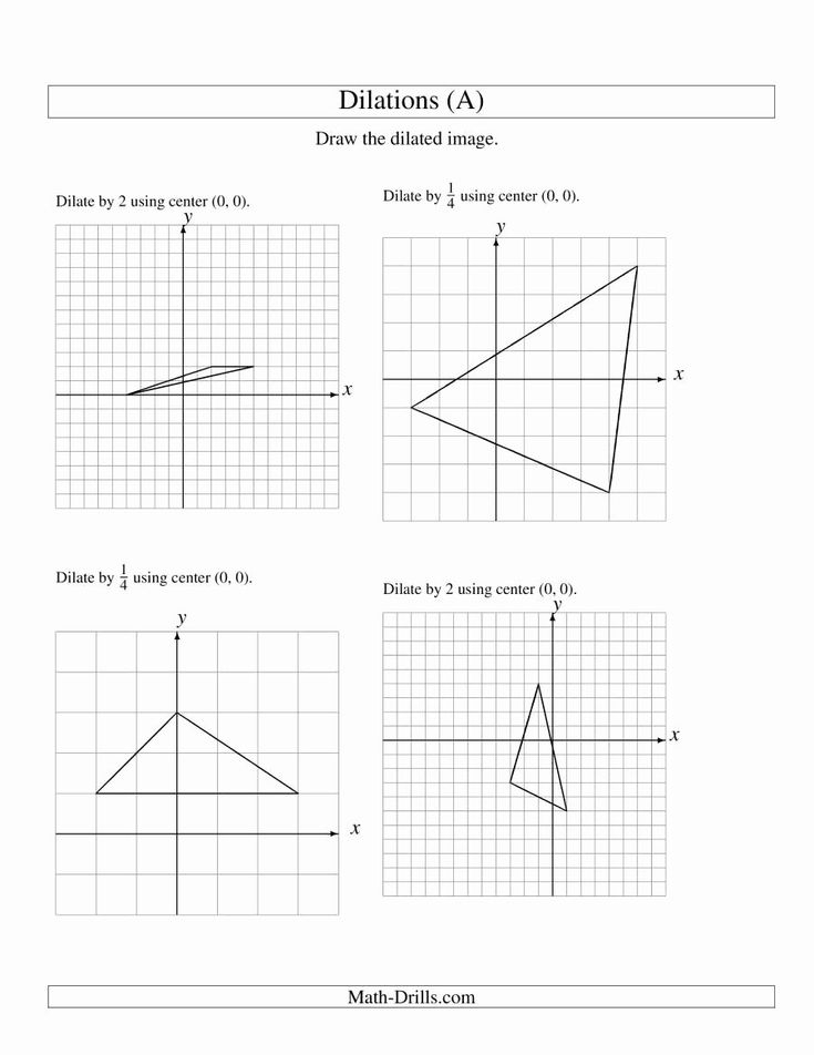 Dilations And Scale Factors Worksheet Free Download Qstion co