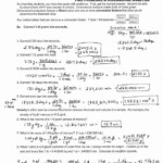 Dimensional Analysis Unit Factor Method Worksheet Math Worksheets To