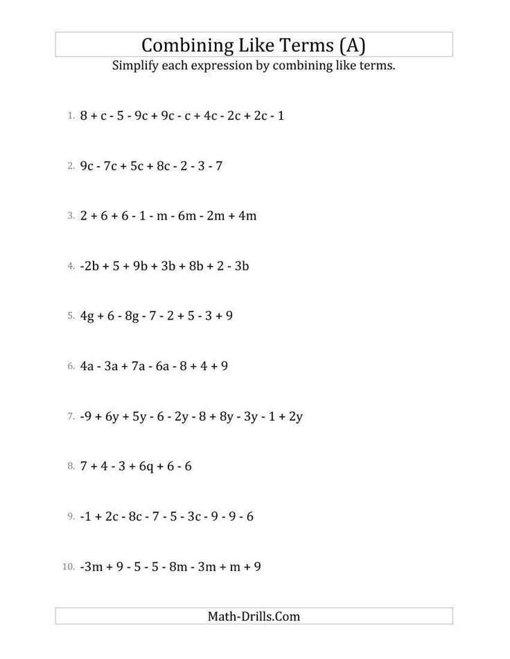 Equivalent Expressions Worksheet 6th Grade New 2015 03 05 Simplifying