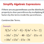 Factor And Reduce Algebraic Equations Tessshebaylo