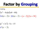 Factor By Grouping Method YouTube