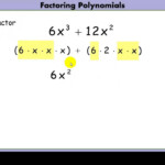 Factoring A GCF Out Of A Polynomial YouTube