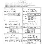 Factoring Completely Worksheet FC2 Answers pdf