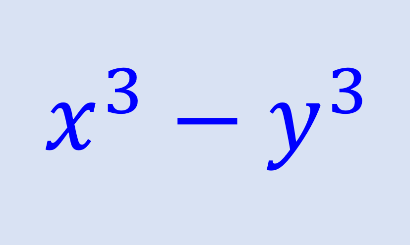 Factoring Difference Of Cubes Example And Practice Problems 