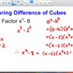 Factoring Difference Of Cubes YouTube